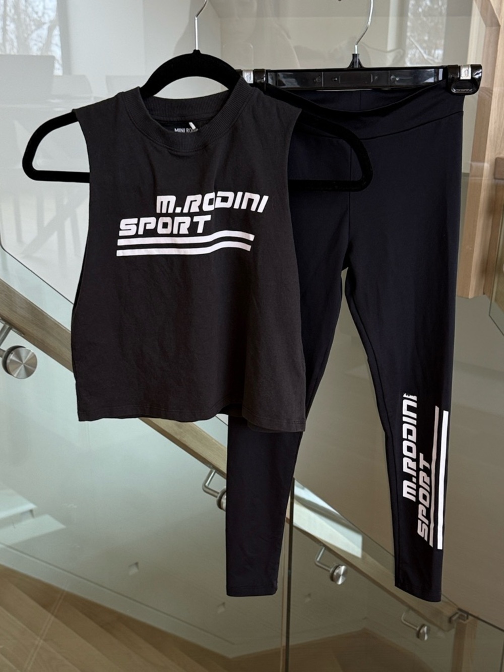 Mini Rodini Black Graphic Sport Sweatshirt